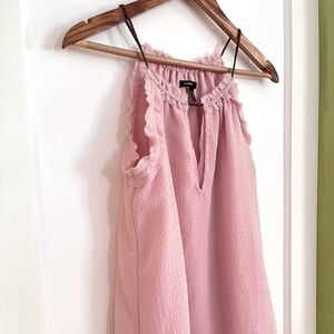 Mango Keyhole High Neck Camisole